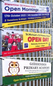 School Open Day and Event Banners